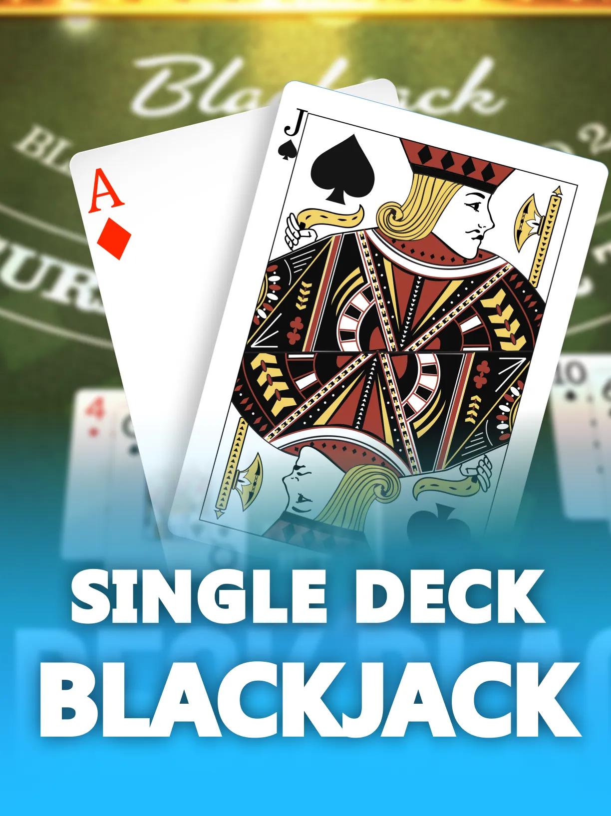 Single Deck Blackjack Card Game Play Online Red Dog Casino