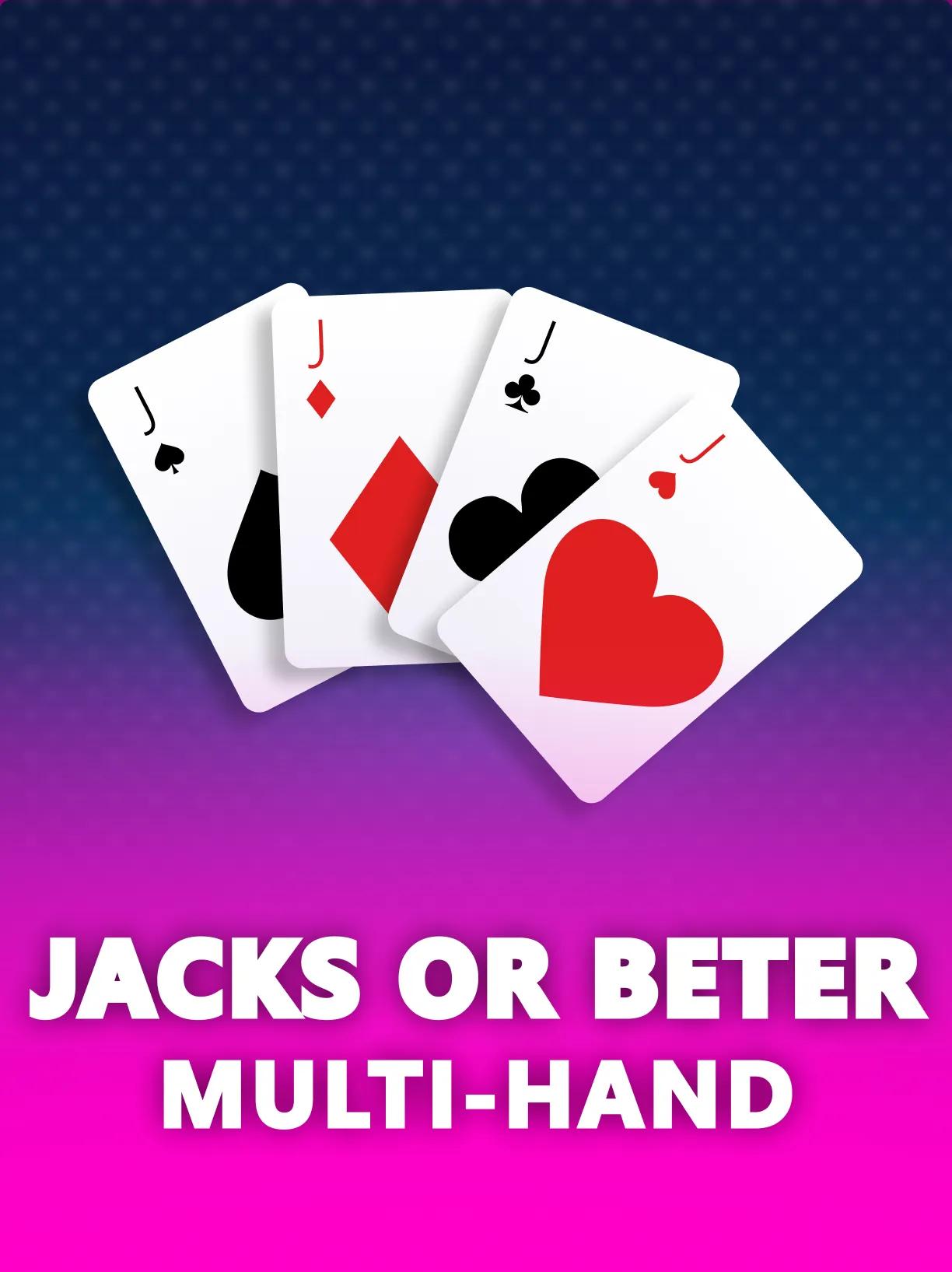 Jacks or Better (Multi-Hand) Unified