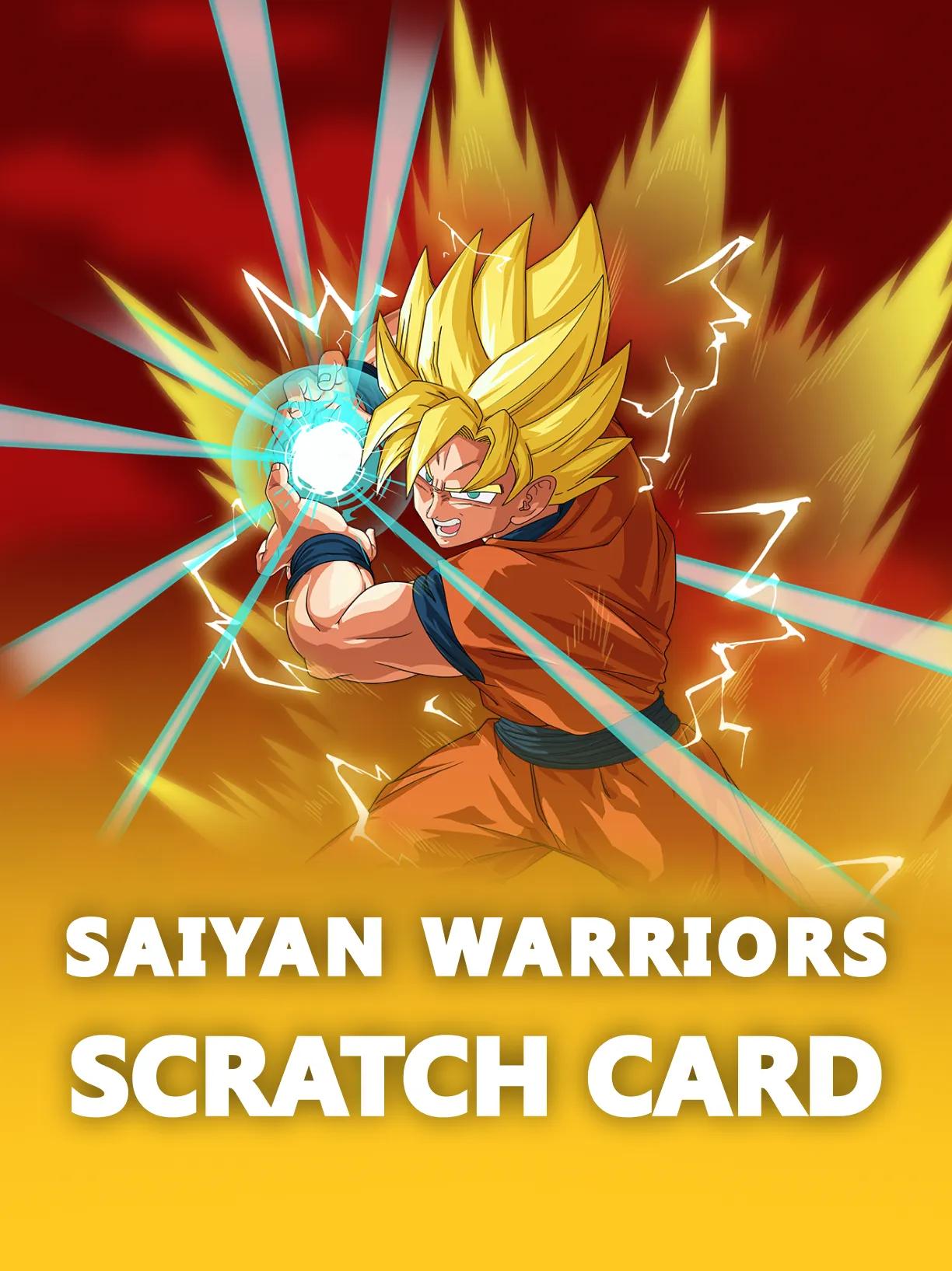 Saiyan Warriors Scratch Card