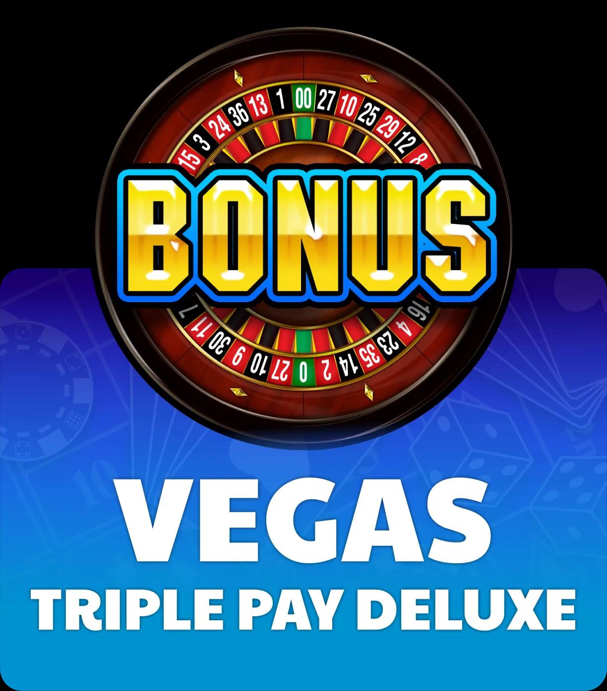 Vegas Triple Pay Deluxe Video Slot